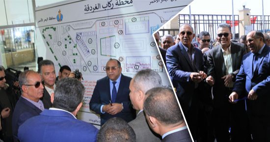 وزير النقل يدشن محطة متعددة الأغراض بميناء سفاجا بـ400 مليون دولار.. ويعلن: السكة الحديد ستشهد انطلاقة بعد موافقة البرلمان على القانون الجديد.. وأجلنا زيادة أسعار التذاكر لإتاحة الاستفادة من الاشتراكات