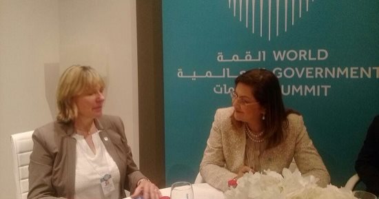 هالة السعيد تجتمع مع وزيرة التنمية بدولة سلوفينيا لبحث سبل التعاون المشترك