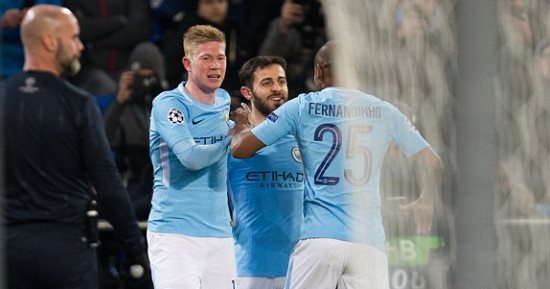 فيديو.. مانشستر سيتى يصدم بازل بثلاثية فى الشوط الأول بدورى أبطال أوروبا