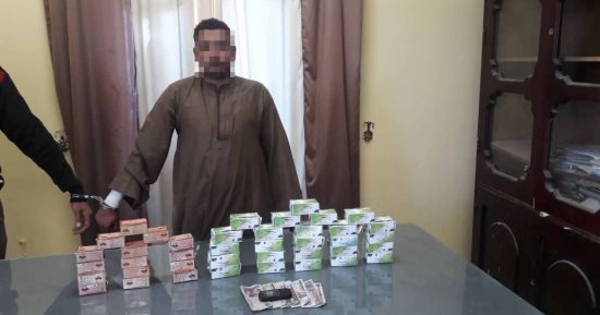 ضبط 4000 قرص تامول وترامادول قبل ترويجها بمركز دار السلام بسوهاج