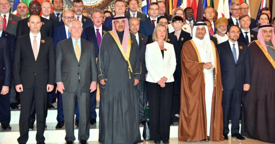 بدء أعمال الاجتماع الوزارى للتحالف الدولى ضد داعش بالكويت