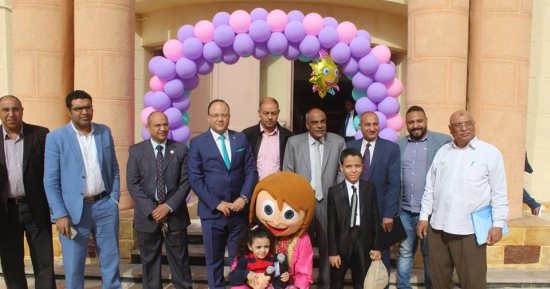 صور.. تعليم الأقصر: بدء التشغيل التجريبى لمدرسة النيل الدولية بمدينة طيبة