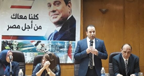 "معاك من أجل مصر" تنظم مؤتمرا جماهيريا لدعم الرئيس السيسي بالشرقية غدا