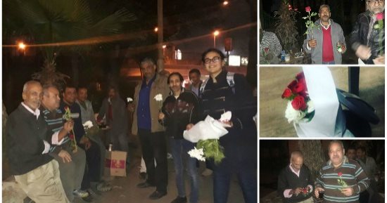 للفلانتين وجوه أخرى.. بـ"بوكيه ورد من مجهول" مى فرحت المصريين