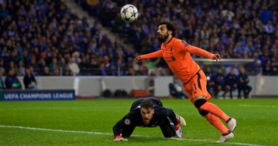 فيفا: محمد صلاح فى المركز الثامن بقائمة أفضل هدافى أفريقيا بدورى أبطال أوروبا