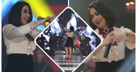 بوسى تغنى لـ "عبده" فى حفل عيد الحب