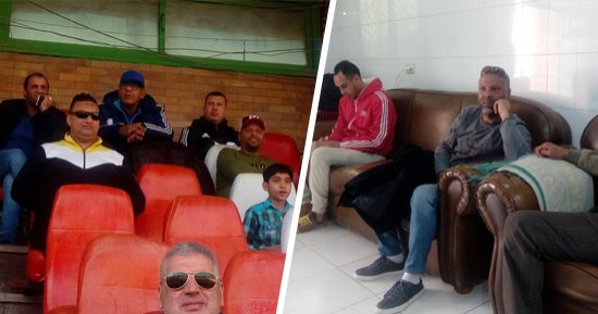 صور.. صراع بين الأهلى والإسماعيلى فى استاد بلدية المحلة.. تعرف على السبب