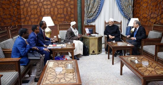 الإمام الأكبر: علماء الصومال عليهم مسئولية كبيرة فى مواجهة الأفكار المتطرفة