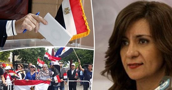 وزيرة الهجرة تبدأ ثانى جولاتها الخارجية لحث المصريين بالخارج على المشاركة بانتخابات الرئاسة.. نبيلة مكرم تحمل فيلم حكاية وطن لعرض إنجازات الدولة.. وتؤكد: صوتك واجب وطنى.. والجولة تشمل السعودية والأردن والكويت