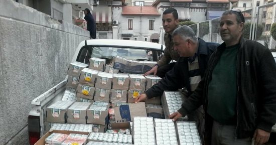 ضبط كمية من العصائر منتهية الصلاحية بأسواق الزهور ببورسعيد 