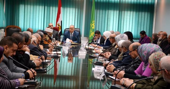 محافظ القليوبية: المشاركة فى انتخابات الرئاسة يجب أن تكون بأعلى نسب أمام العالم 