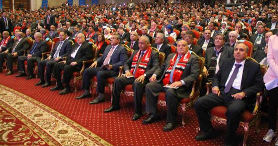 صور.. بدء المؤتمر العام لـ"حماة الوطن" لإعلان تأييد السيسى بانتخابات الرئاسة