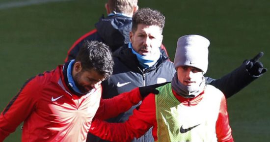 سيميونى: سأفعل المستحيل لبقاء جريزمان مع اتلتيكو مدريد