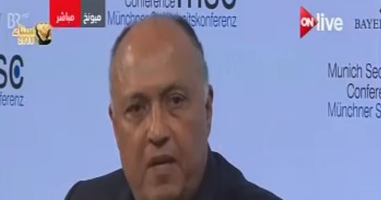 فيديو.. سامح شكرى: على العرب العمل على إبراز الوجه الحقيقى للإسلام لدحض الإرهاب