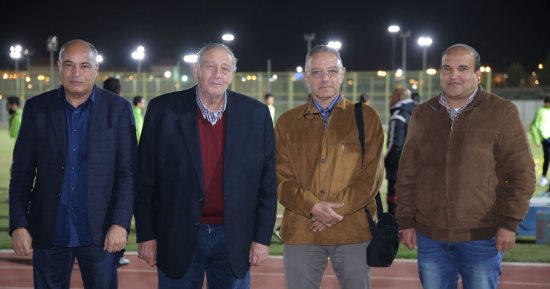 صور.. تفاصيل جلسة طلعت يوسف ورئيس المقاصة مع اللاعبين