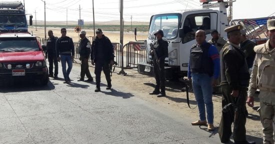 تنفيذ 120 حكما قضائيا فى حملة أمنية بمطروح