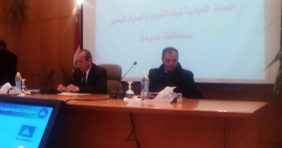 رئيس القومية للشرب والصرف بدمياط لإفتتاح توسعات محطة مياه البستان 