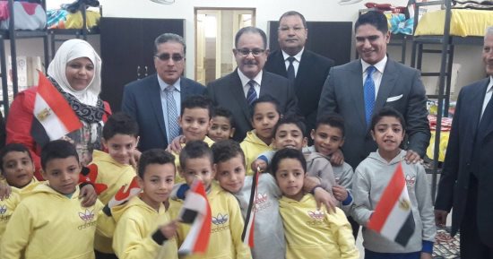 صور.. وزير الداخلية وأبو هشيمة يفتتحان تطوير دار الجمالية لرعاية الأيتام