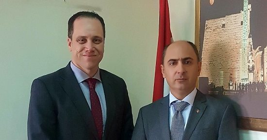 رئيس هيئة تنشيط السياحة يلتقى سفير أوكرانيا لبحث التعاون المشترك