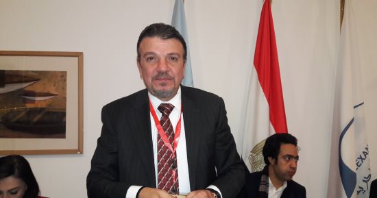 صور.. وصول أحمد سلامة وطارق الدسوقى لمكتبة الإسكندرية لدعم ترشح السيسي