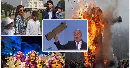 صور.. العالم هذا المساء.. رقص وأغانى فى احتفالات روسيا بمهرجان استقبال الربيع.. مظاهرات بإسرائيل تطالب بتنحى نتنياهو.. مقدونيا تحتفل بكرنفال الصوم المسيحى الأرثوذكسى.. ومظاهرات بأوكرانيا تطالب بعزل الرئيس