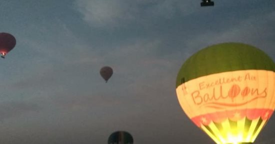 الطيران المدنى يلغى رحلات البالون الطائر بالأقصر صباحا لسوء الجو