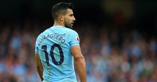 جوارديولا يعلن غياب أجويرو عن قمة ليفربول بدورى أبطال أوروبا