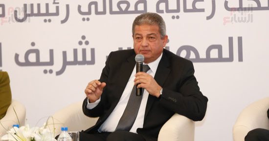 روؤساء الاتحادات ومسئولو الأندية يحضرون حفل تدشين صندوق دعم الرياضة المصرية