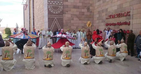 "السيرا والأراجيد" عروض فنية بمهرجان أسوان الدولى للثقافة والفنون