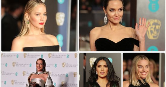 النجمات يناهضن التحرش بالأسود في حفل BAFTA ونصيب الأسد لفيلم Three Billboards 