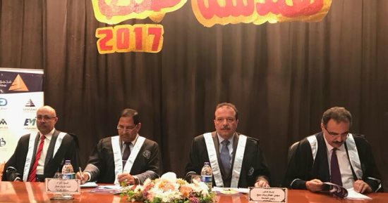 رئيس جامعة طنطا يشهد حفل تخريج دفعة الدكتور محمود فهمى بكلية الهندسة
