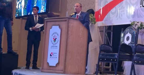 صور.. رئيس جامعة أسيوط : السيسى أثبت للعالم أن مواجهة الإرهاب حق إنسانى