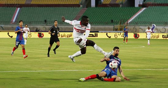 قطار الزمالك يدهس بتروجت بثلاثية فى الدورى المصرى (صور)