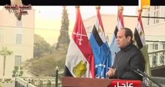 فيديو.. السيسى: لم يكن أحد من أسرتى بالجيش عندما التحقت بالكلية الحربية