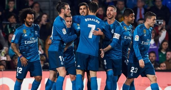 كل أهداف الأحد.. ريال مدريد يتألق بخماسية.. وكوكا وعمرو مرعى يسجلان