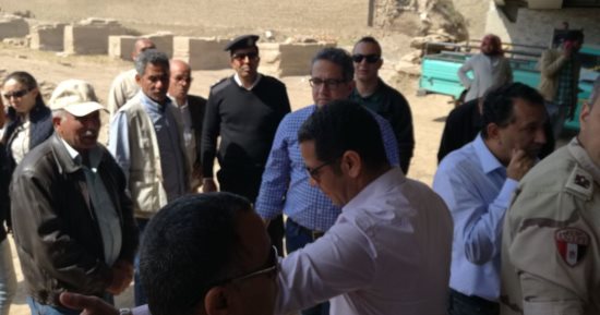 وزير الآثار من الأقصر: نسعى لإنهاء ممشى طريق الكباش منتصف العام الجارى