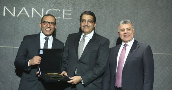 تكريم إبراهيم سرحان رئيس شركة "إى فاينانس" فى احتفالية Business Today