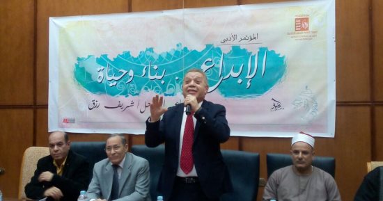 اسامة شرشر لطلاب هندسة منوف: لا تقاطعوا.. وشاركوا في الانتخابات لبناء مصر