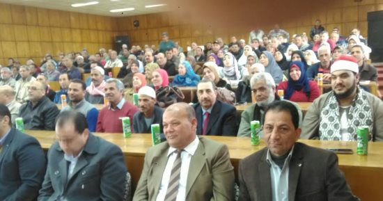 صور.. مؤتمر كلنا معاك من أجل مصر لتأييد السيسي بالغربية: عبر بمصر لبر الأمان