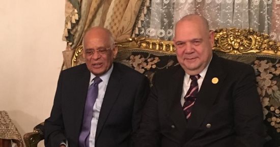 رئيس مجلس النواب يقدم العزاء للنائب محمد ماهر حامد فى وفاة شقيقه