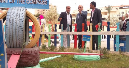 وكيل تعليم بورسعيد: مدرسة عمرو بن العاص أول مدرسة صديقة للبيئة