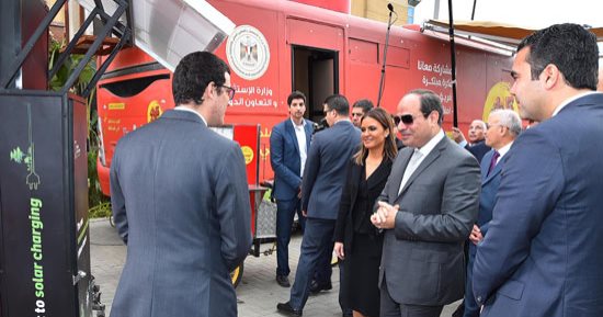 السيسي: "الحكومة مش طرف فى استيراد غاز إسرائيل.. وما عندناش حاجة نخبيها" (صور)