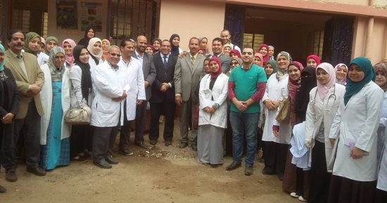 صور.. جامعة بنها تنظم قافلة بيطرية بقرية بلتان