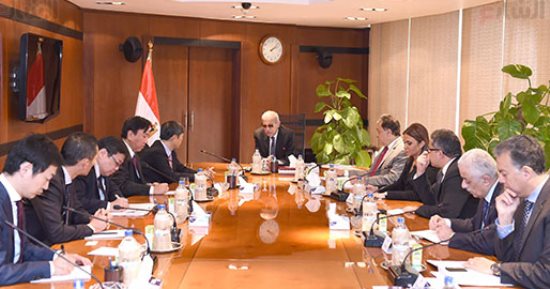 بدء لقاء رئيس الوزراء برئيس الوكالة اليابانية للتعاون الدولى "الجايكا" (صور)