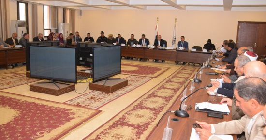 محافظ بني سويف : مبادرة لترشيد استهلاك مياه الشرب فى المصالح الحكومية