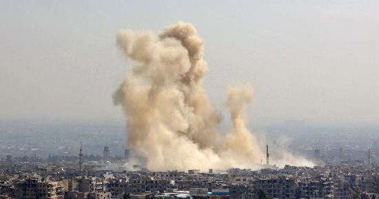 مقتل 707 مدنيين فى هجمات على الغوطة الشرقية خلال قرابة شهر
