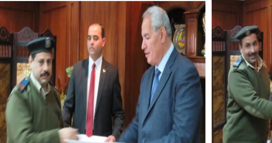 صور.. وزير الداخلية يكرم أمناء شرطة أنقذوا حياة طفل فى أسيوط
