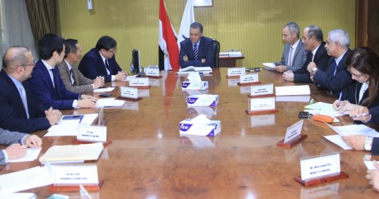 وزير النقل يبحث مع وفد هيئة "الجايكا" اليابانية التعاون فى مشروعات المترو