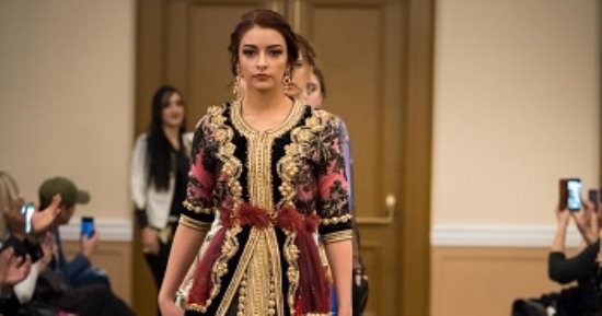  شاهد.. عرض أزياء moda international  لأسماء الزمورى
