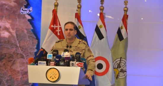 المتحدث العسكرى: تأمين المقار الانتخابية فى كل المحافظات بواسطة الجيش والشرطة